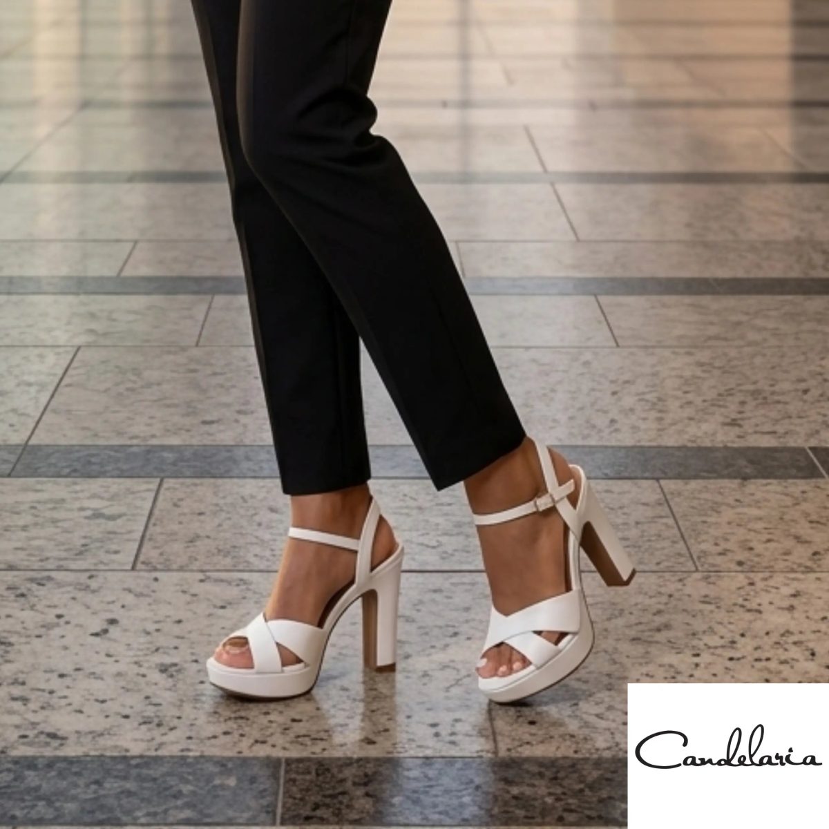 Sandalia elegante tendencia actual