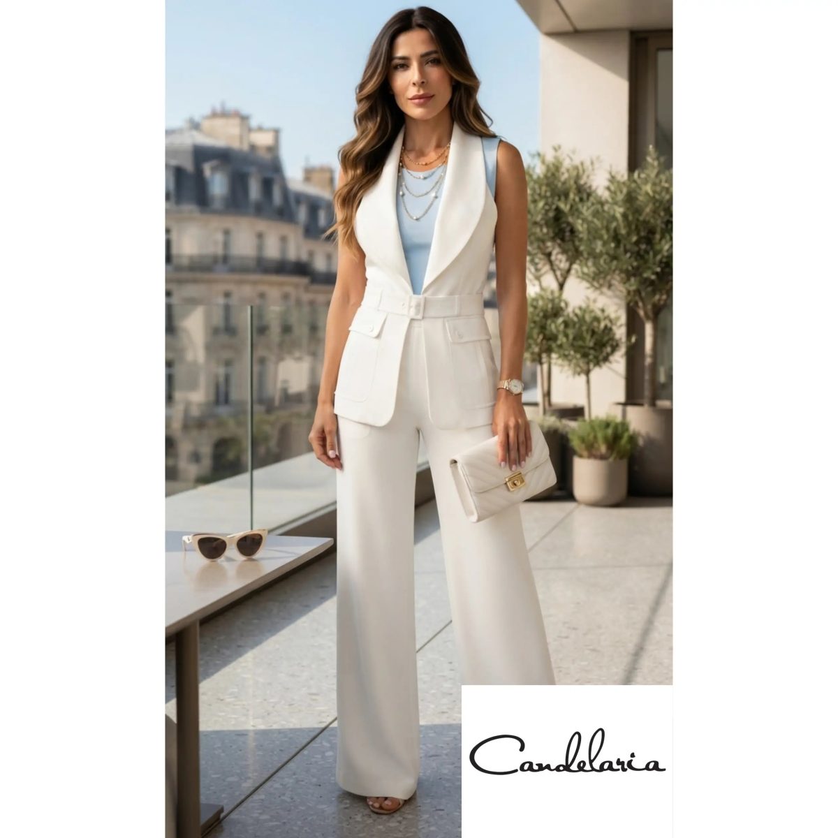 Set para ir a la oficina elegante