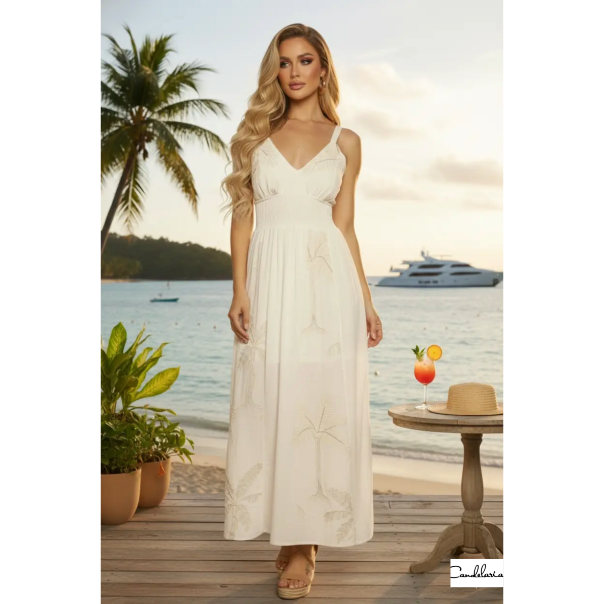Vestido bordado