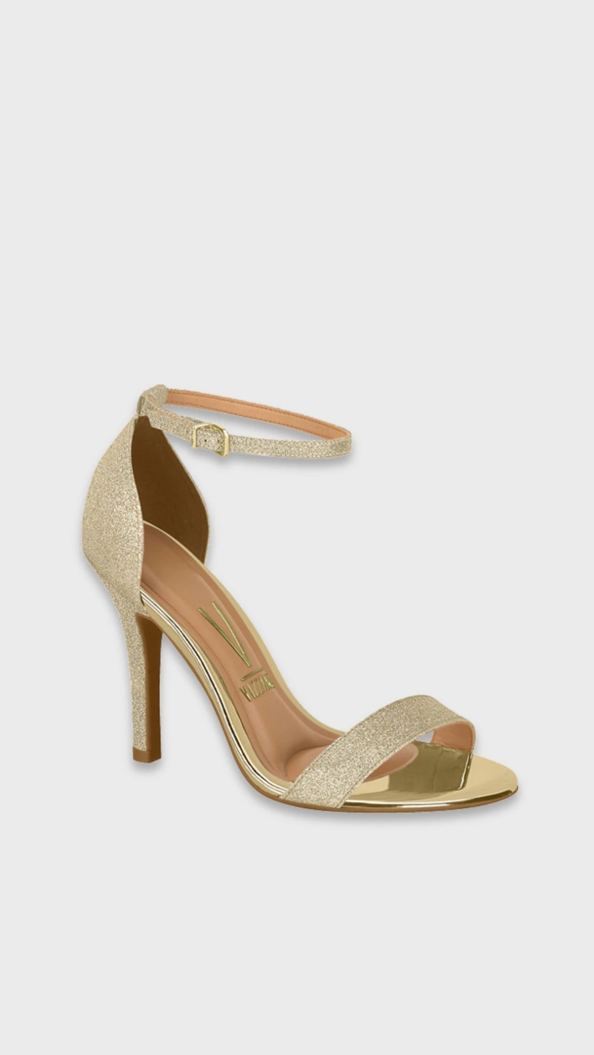 Sandalia elegante tacón alto cómodo