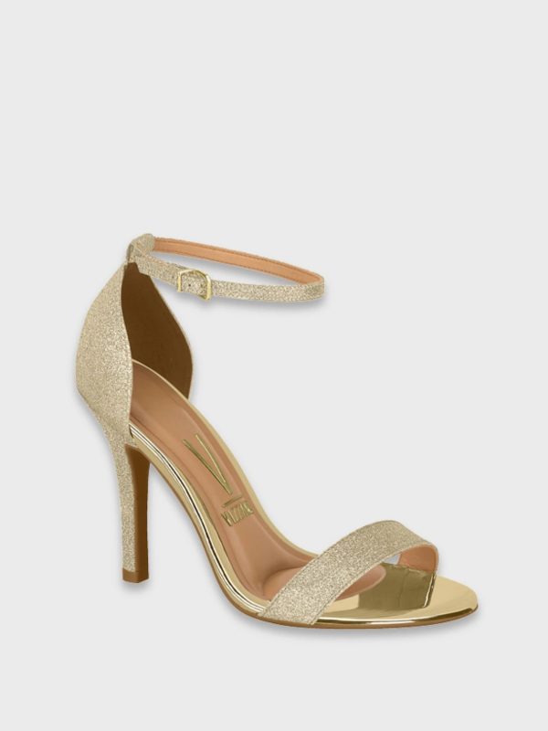 Sandalia elegante tacón alto cómodo
