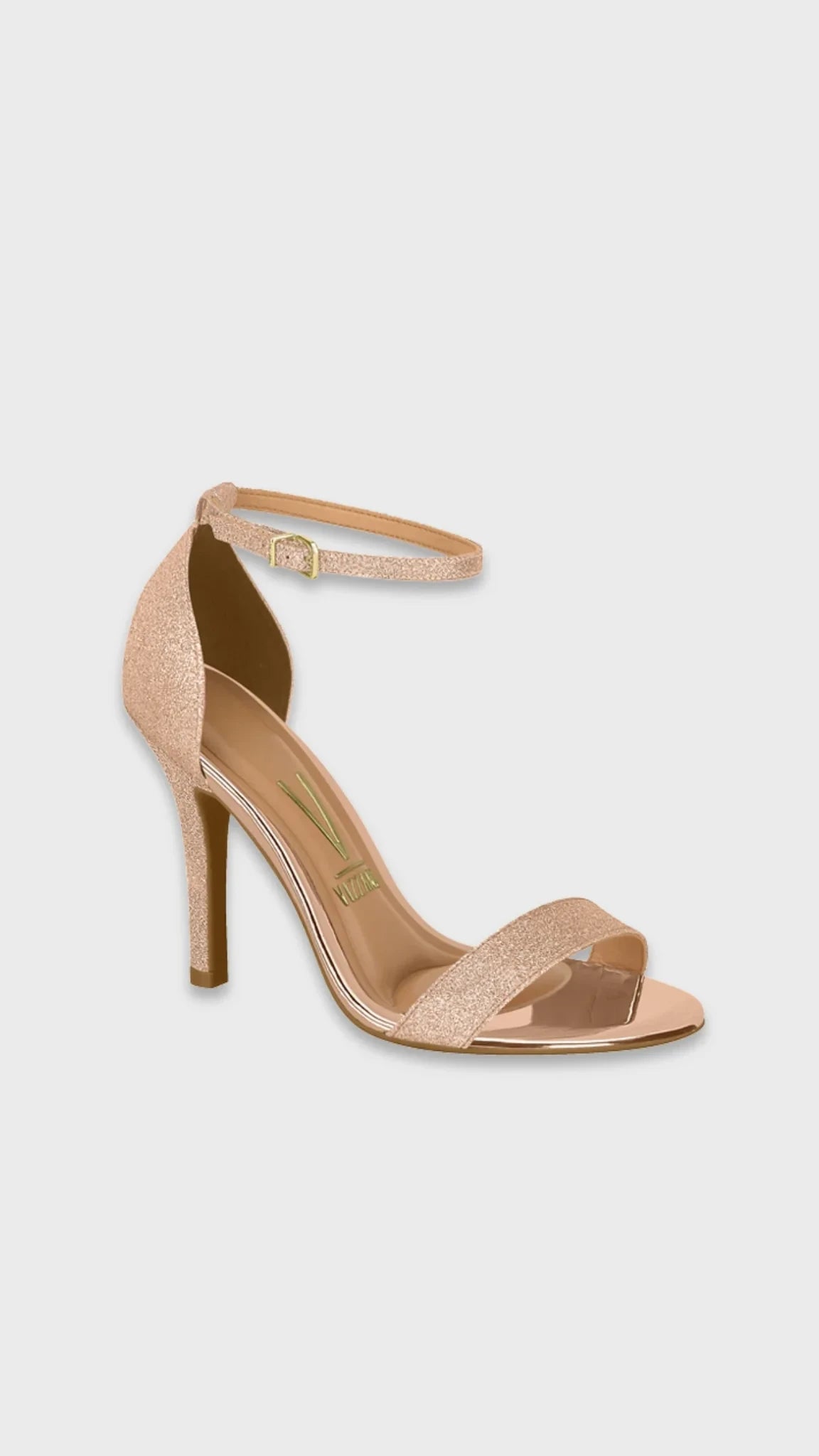 Sandalia elegante tacón alto cómodo