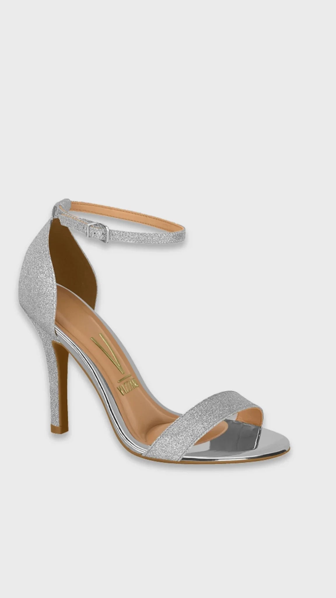 Sandalia elegante tacón alto cómodo