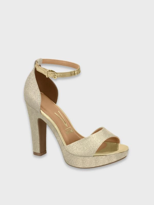 Sandalia elegante tacón fino