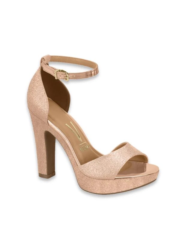 Sandalia elegante tacón fino