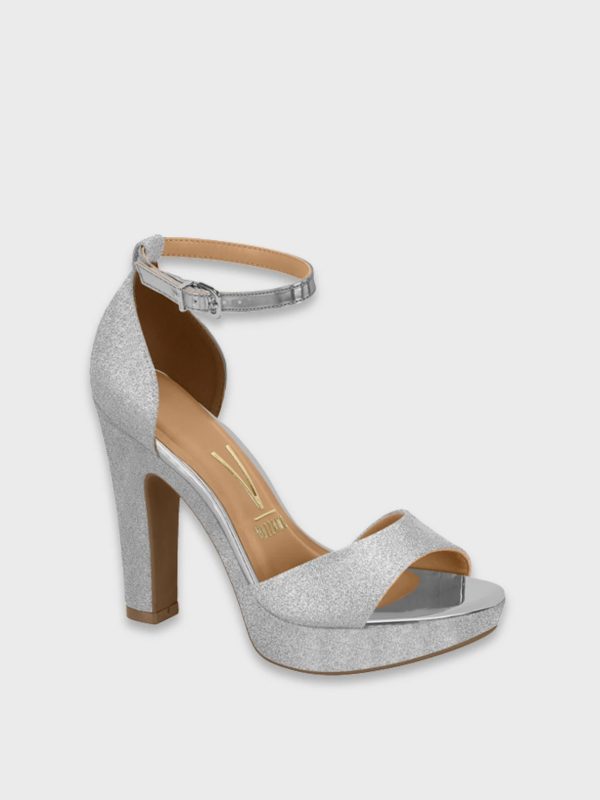 Sandalia elegante tacón fino