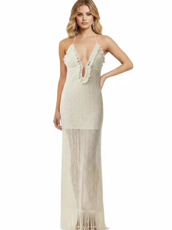 Vestido blanco playero