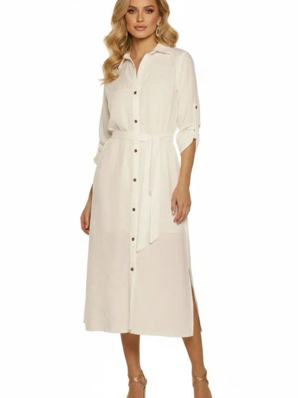 Vestido camisero casual