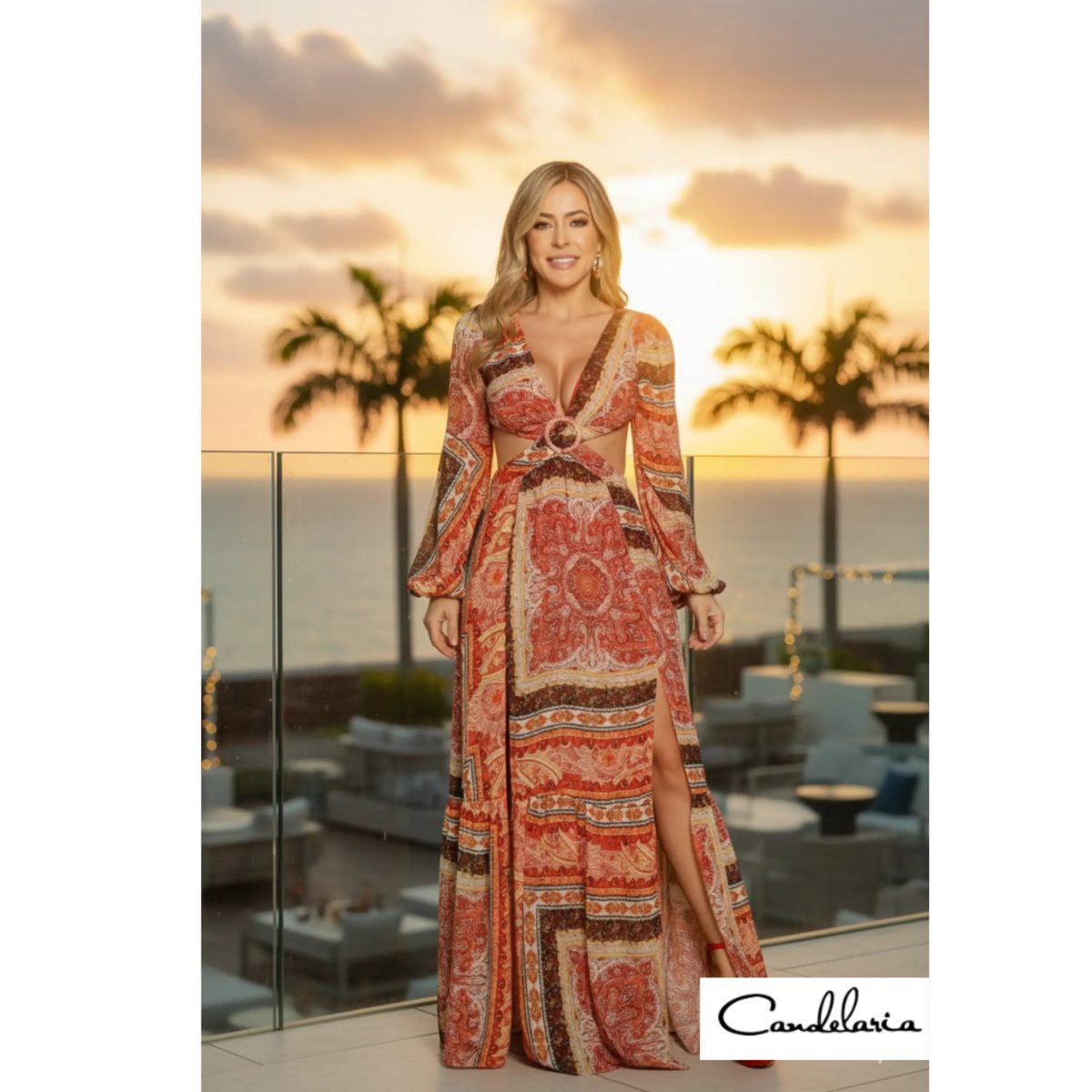 Vestido en oferta candelaria