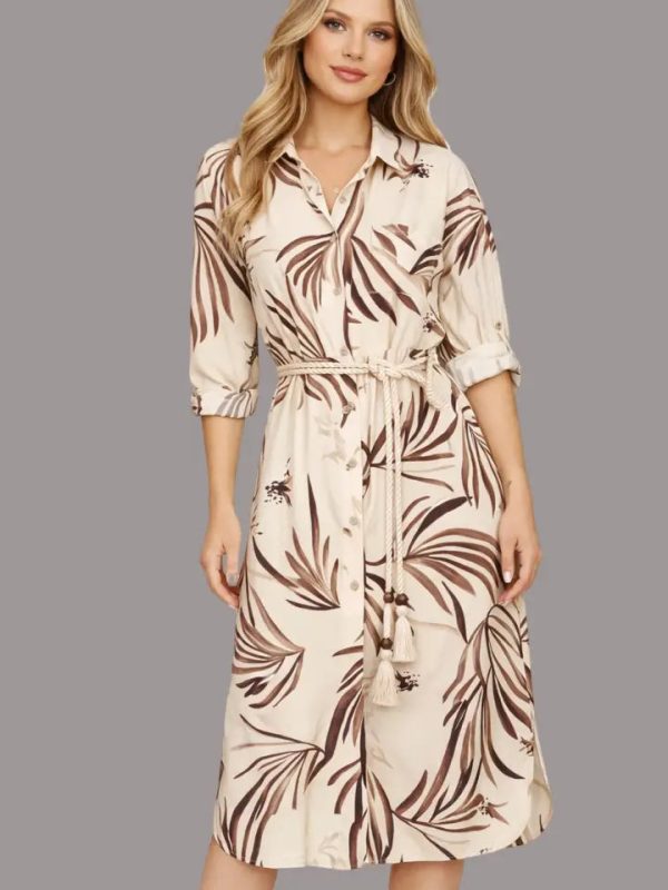 Vestido casual estilo relajado