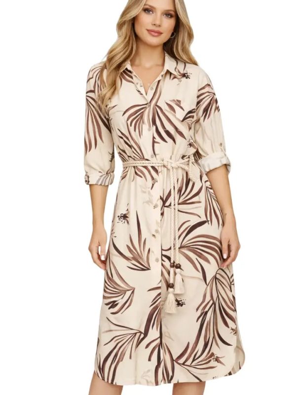 Vestido casual estilo relajado