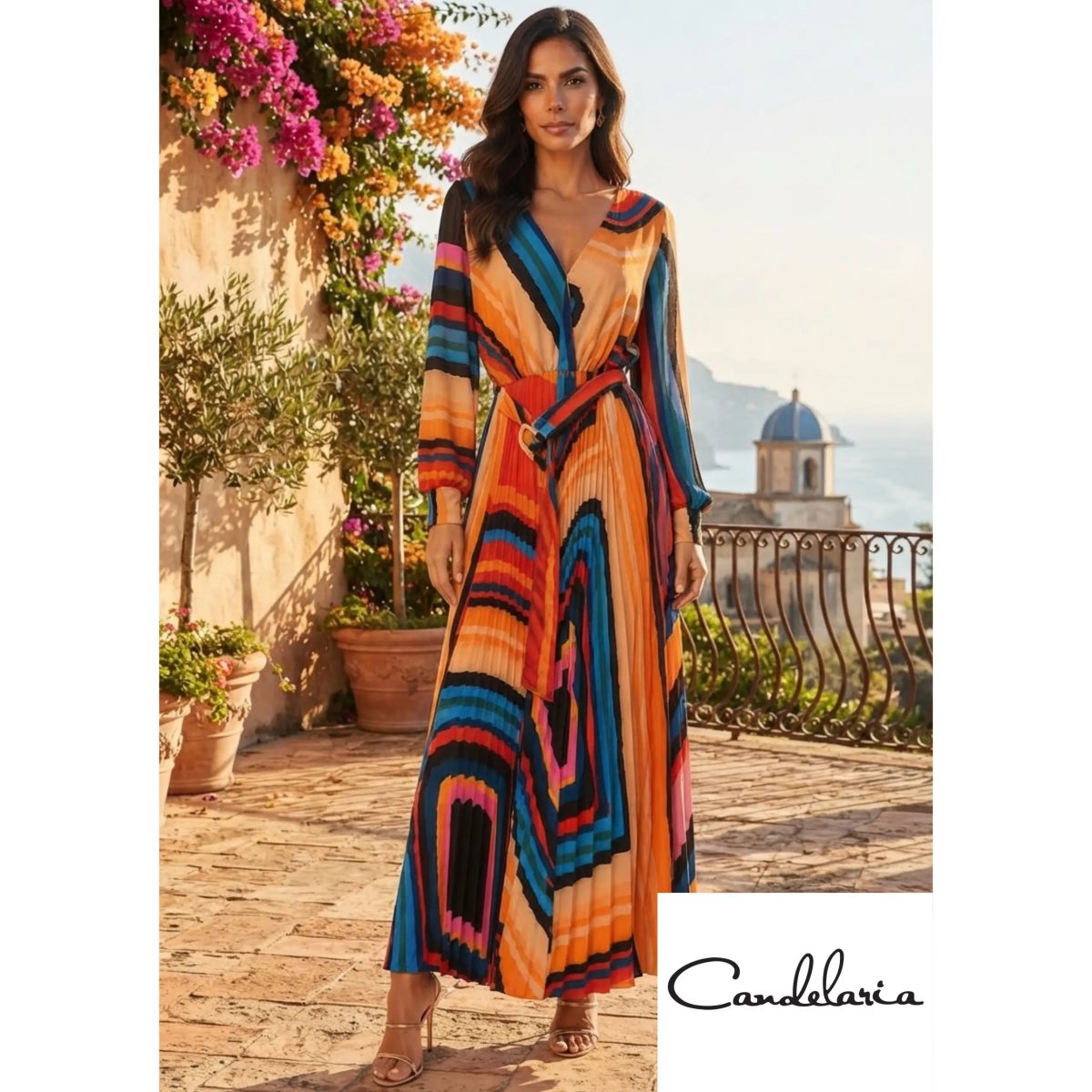 Vestido colorido