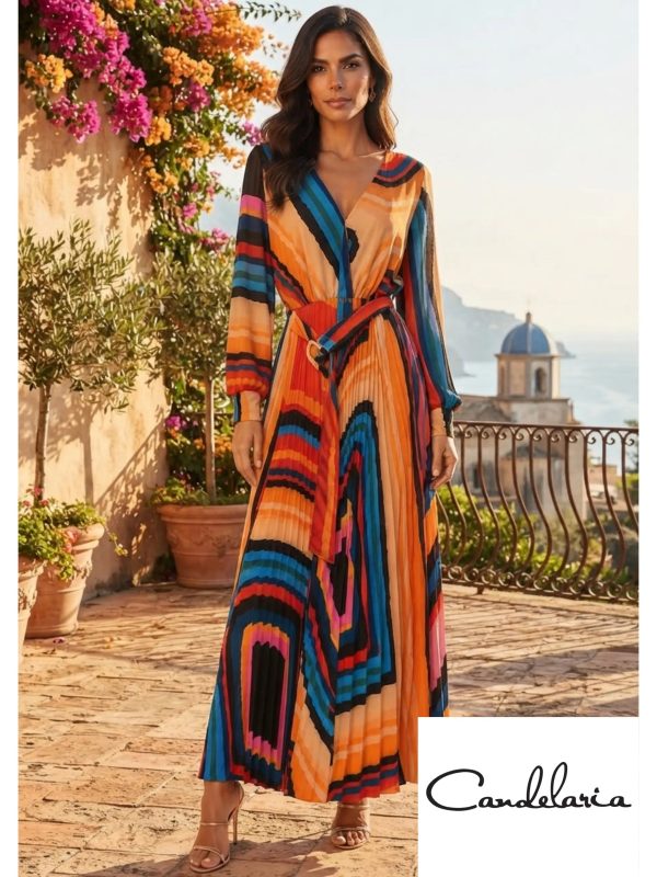 Vestido colorido