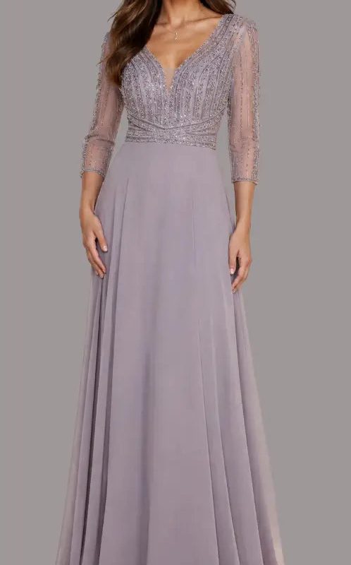 Vestido con bordados