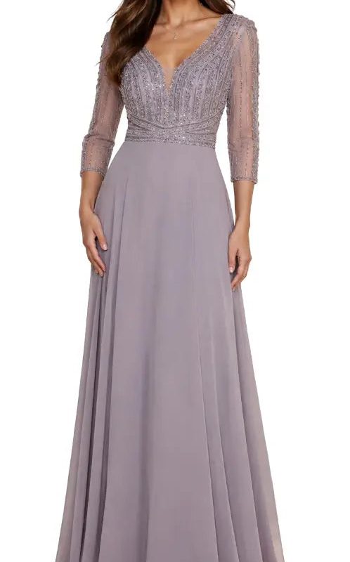 Vestido con bordados