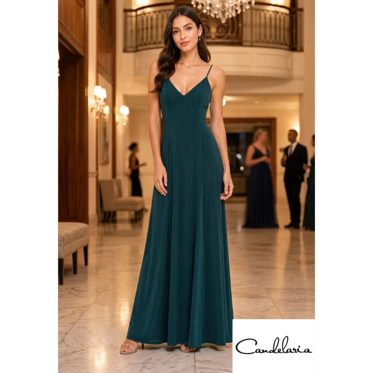 Vestido con brillo
