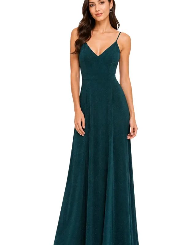 Vestido plus con brillo