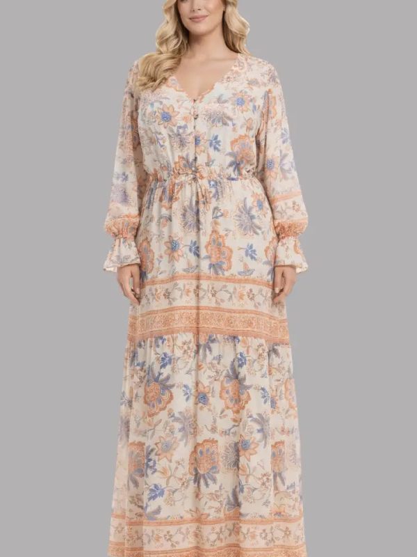 Vestido en oferta con botones frontales