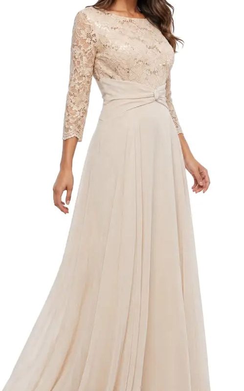 Vestido con encaje en la parte superior