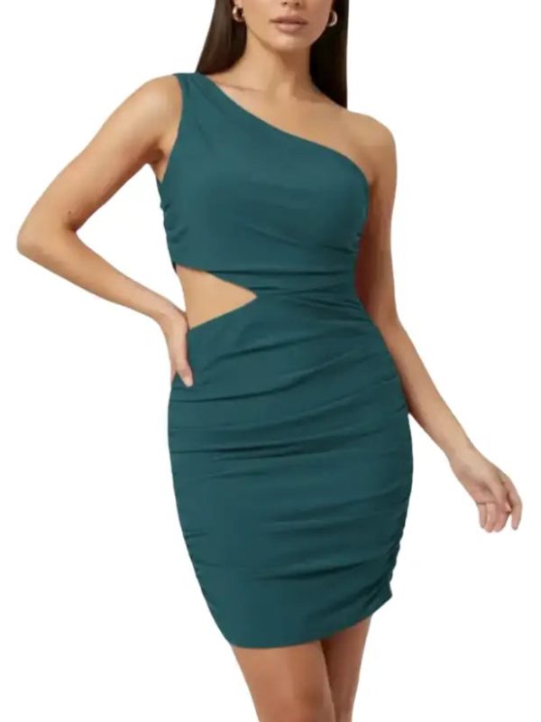 Vestido corto glam estilo fashion