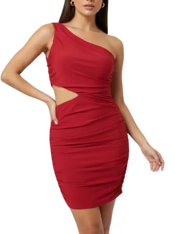 Vestido corto glam estilo fashion