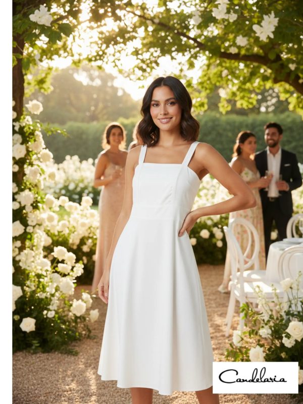 Vestido corto moderno