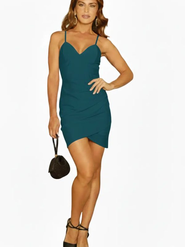 Vestido corto nocturno