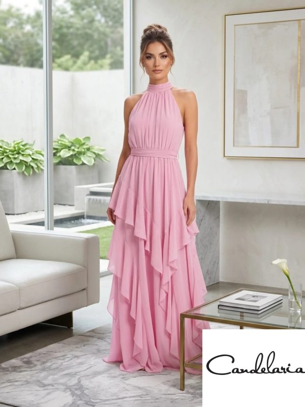 Vestido de gala moderno