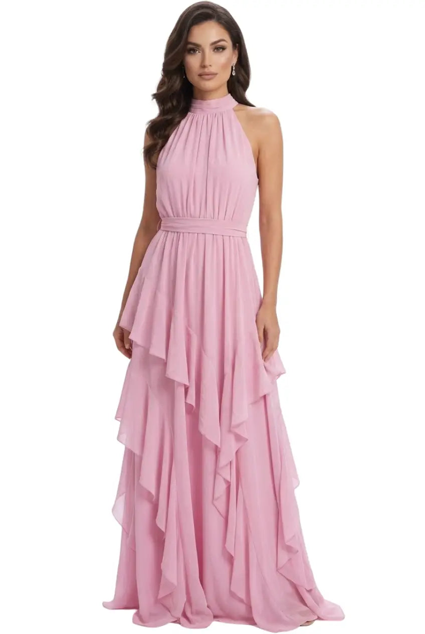 Vestido de gala moderno