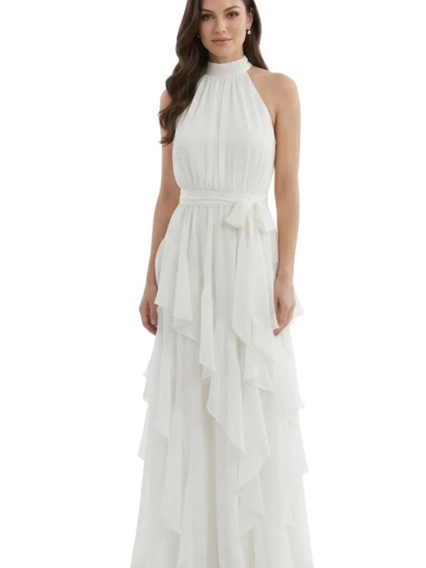Vestido de gala moderno