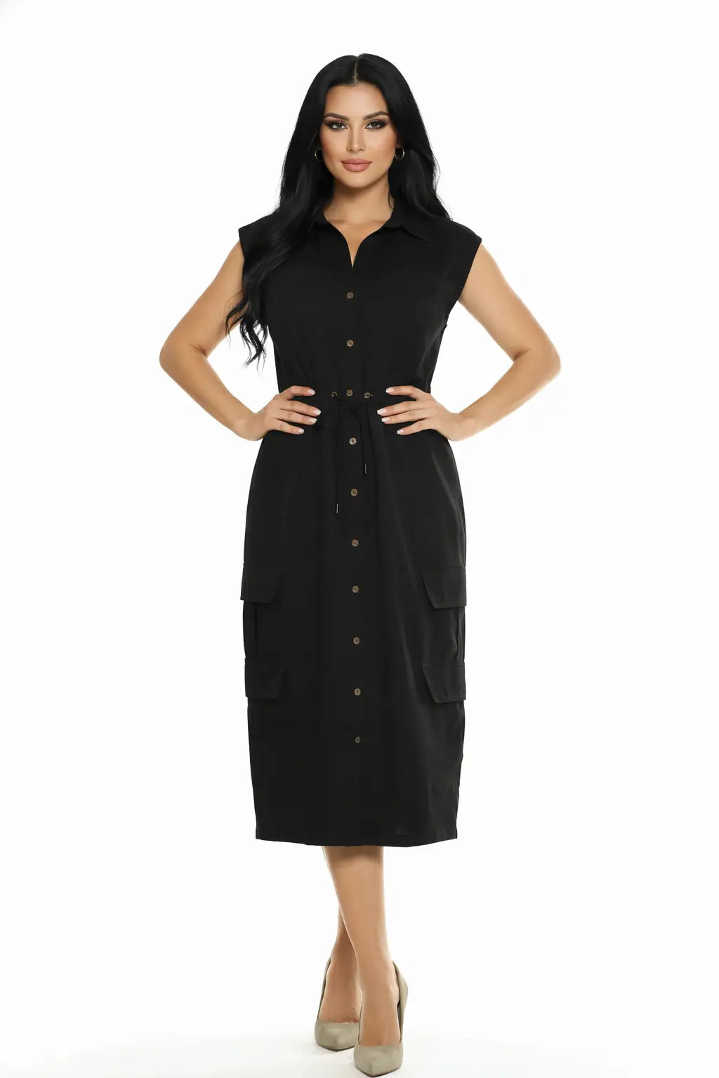 Vestido cargo elegante