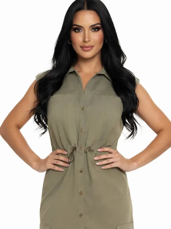 Vestido cargo elegante