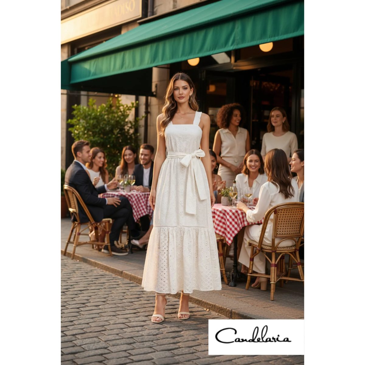 Vestido blanco verano