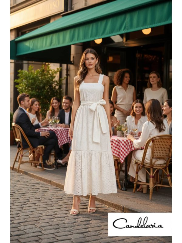 Vestido blanco verano