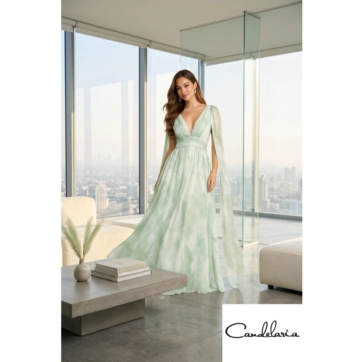 Vestido largo de moda