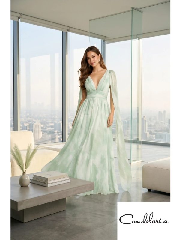 Vestido largo de moda