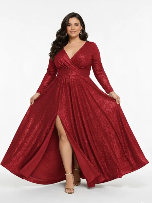 Vestido plus diseño femenino