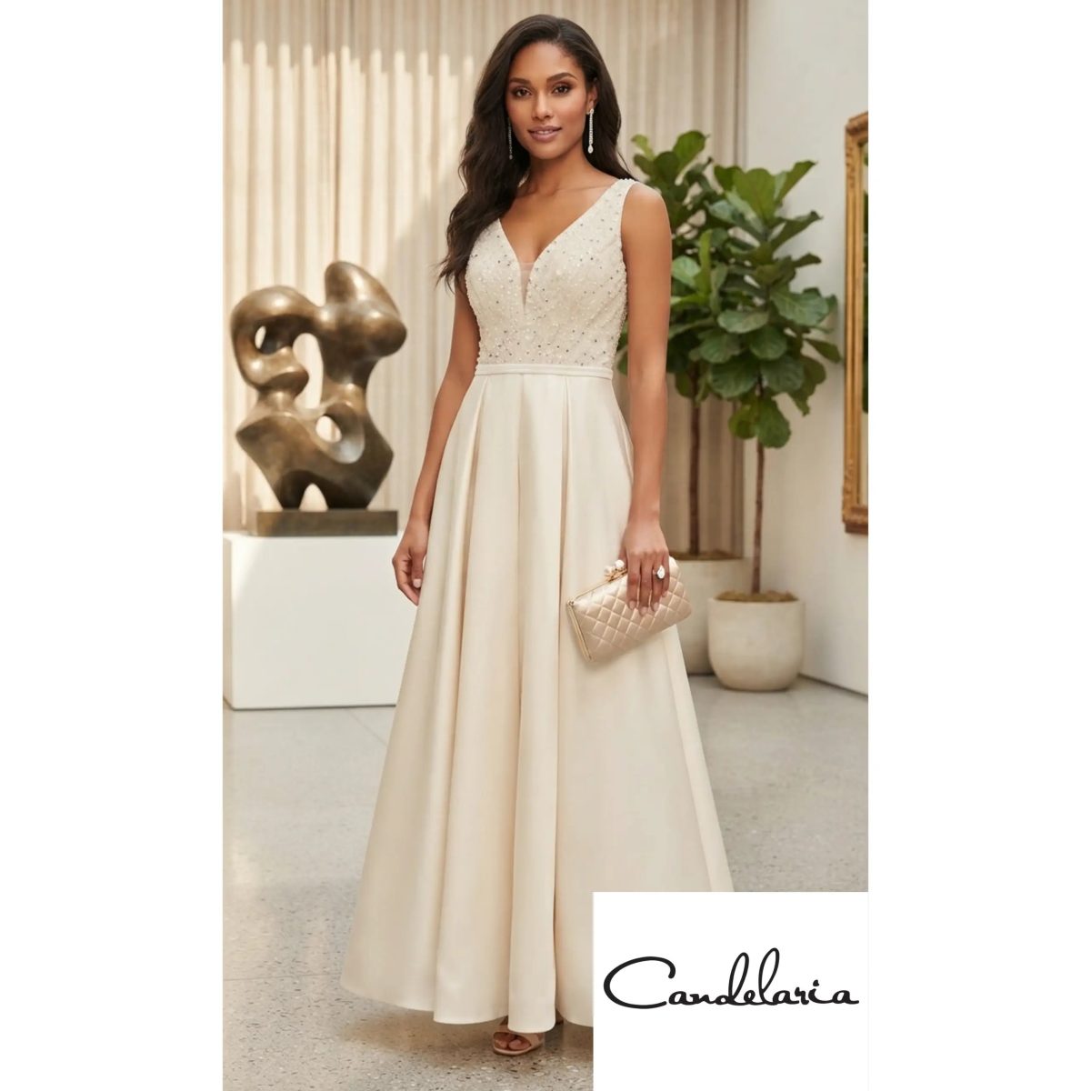 Vestido juvenil para grados solemnes