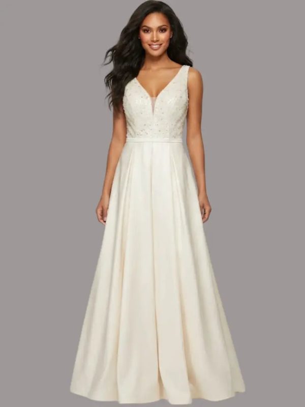 Vestido juvenil para grados solemnes