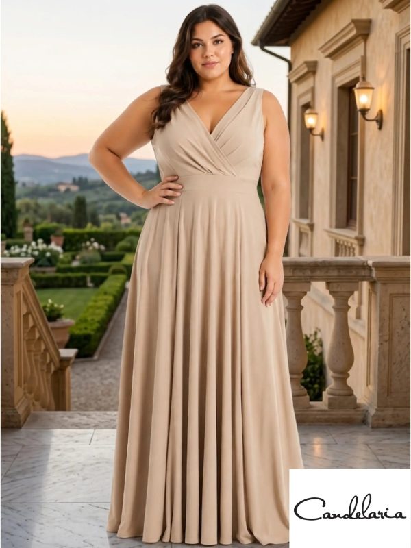 Vestido juvenil plus