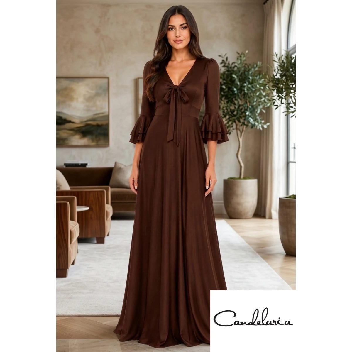Vestido largo formal