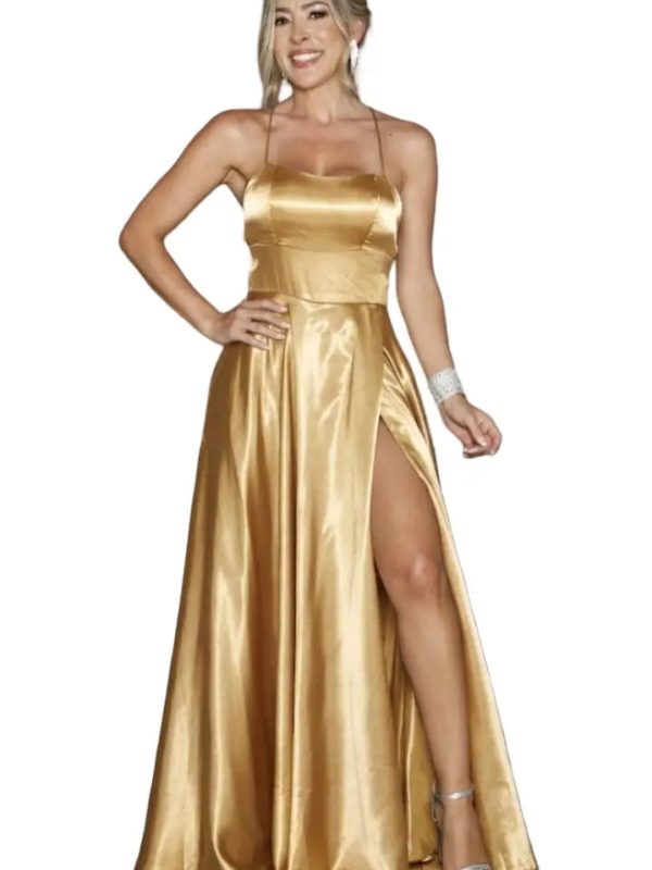 Vestido largo glam
