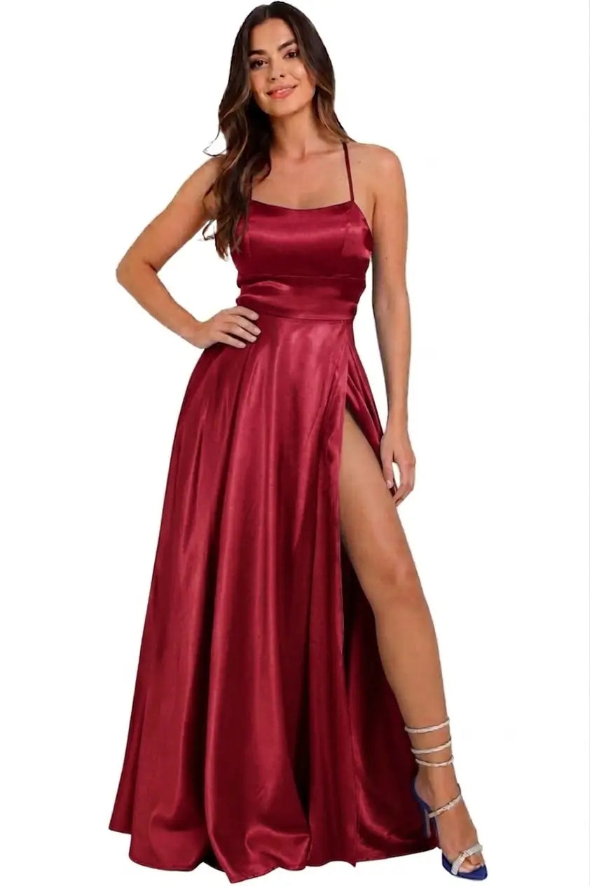 Vestido largo glam