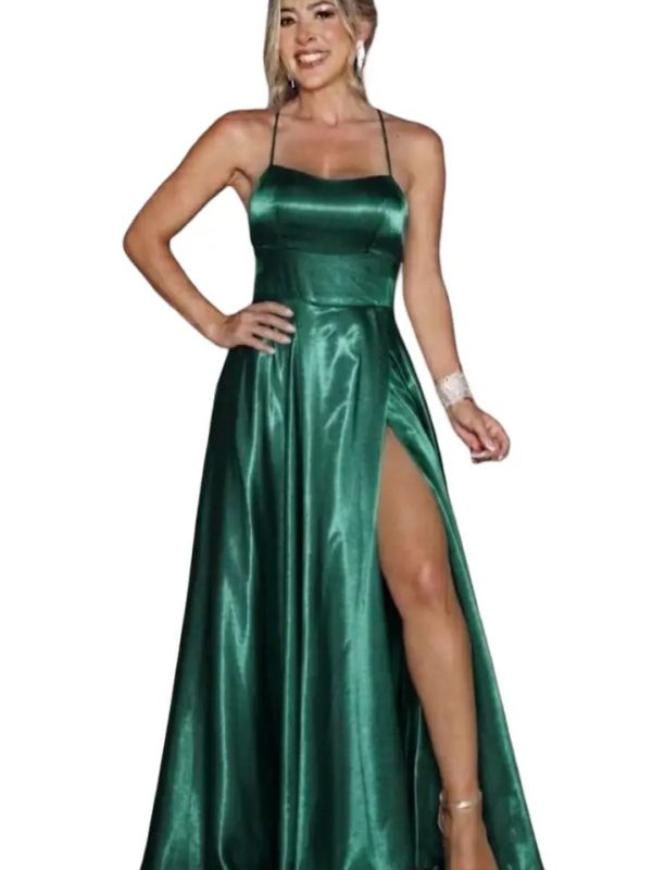 Vestido largo glam