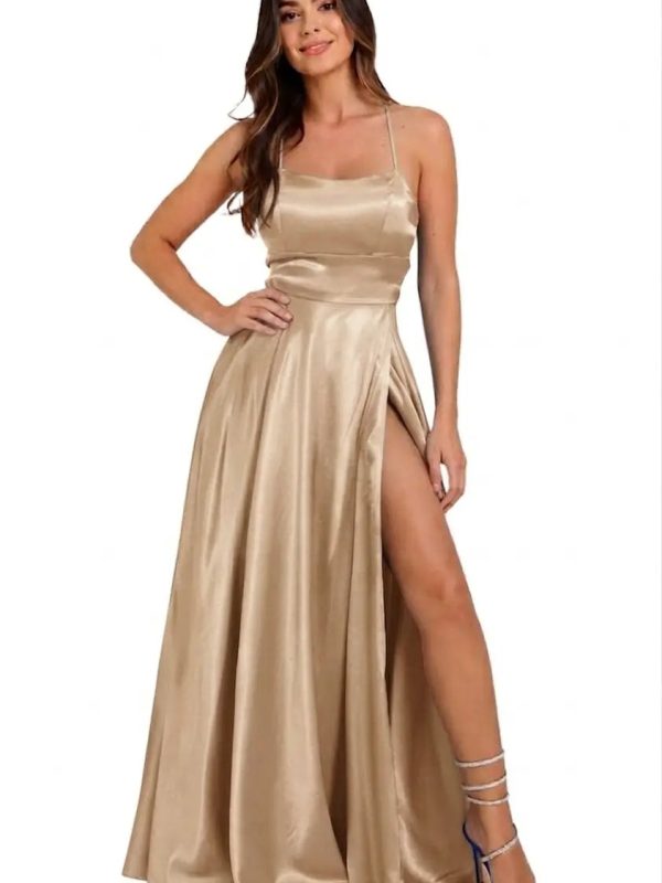 Vestido largo glam