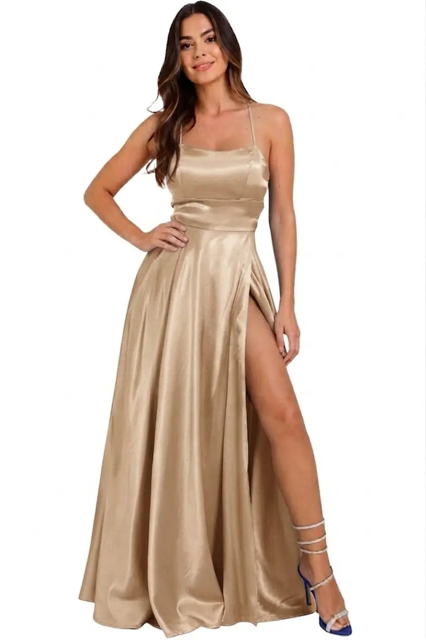 Vestido largo glam