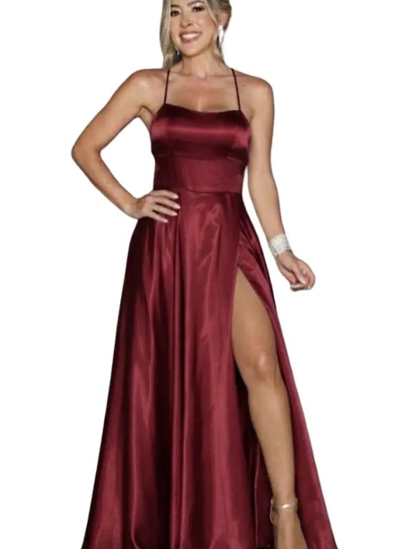 Vestido largo glam