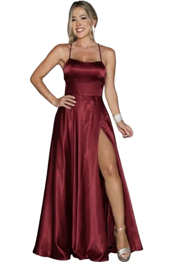 Vestido largo glam