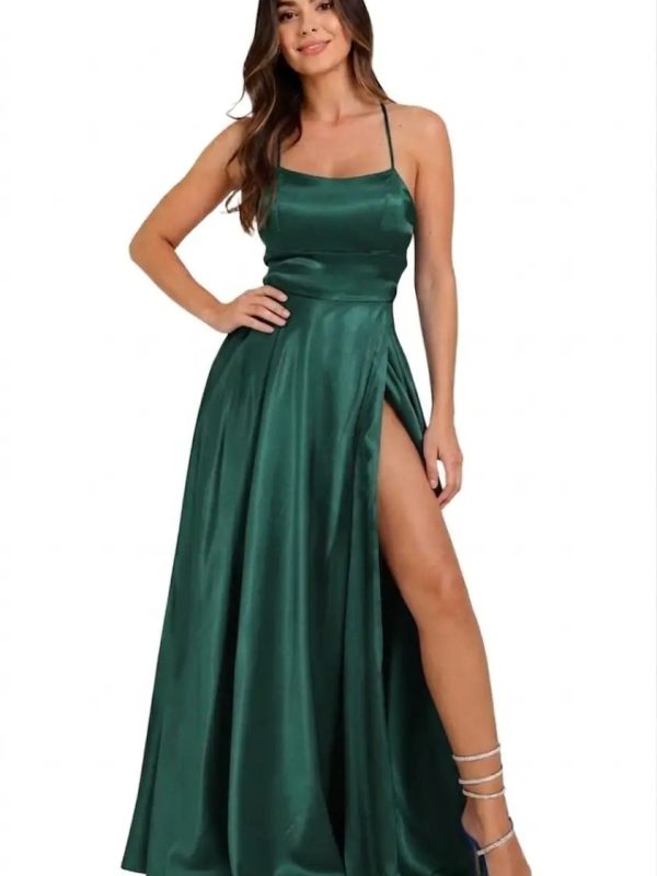 Vestido largo glam
