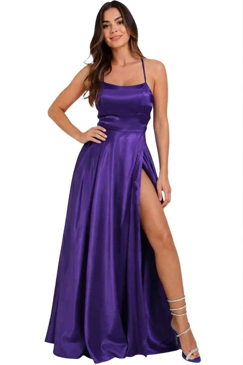 Vestido largo glam